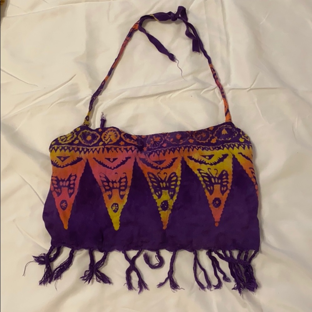 Boho crop top